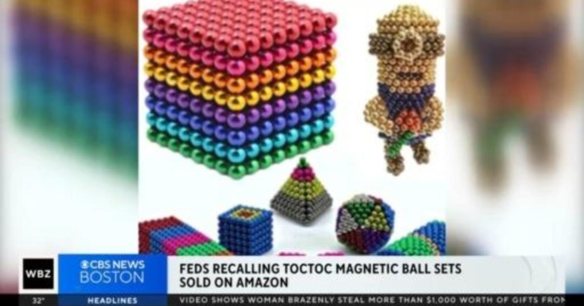 CPSC issues warning about magnetic ball set sold on  - CBS Boston